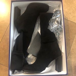 Stuart Weitzman long boots with heels